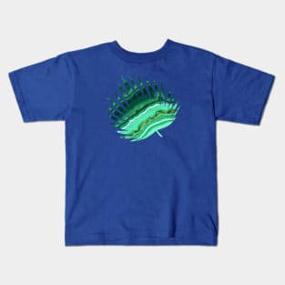 Green Marble Leaf II Kids T-Shirt